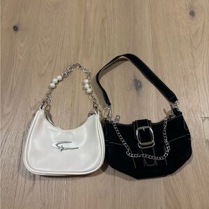 White and Black bags both for $12